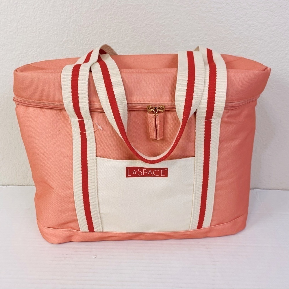 L*Space Coastal Coral Insulated Cooler 16” x 13” x 6”